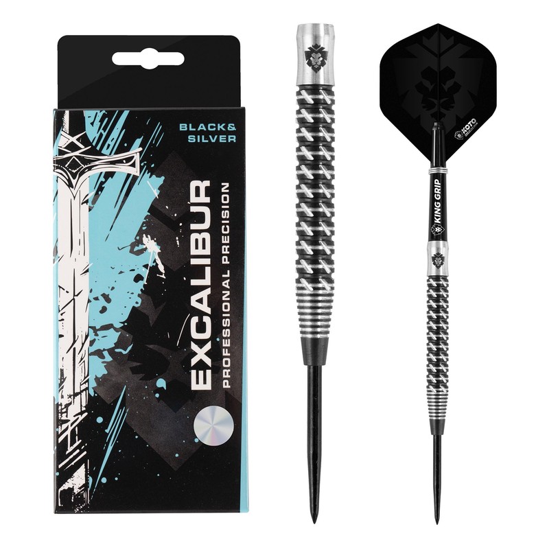 KOTO - Black Crown 90% Darts 22 Gram, Black &