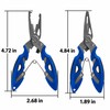 Stainless Steel Fishing Pliers for Line Cutting – Compact Hook