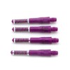 CUESOUL TERO Purple AK7 Dart Shafts Built-in Spring Telescopic, Set