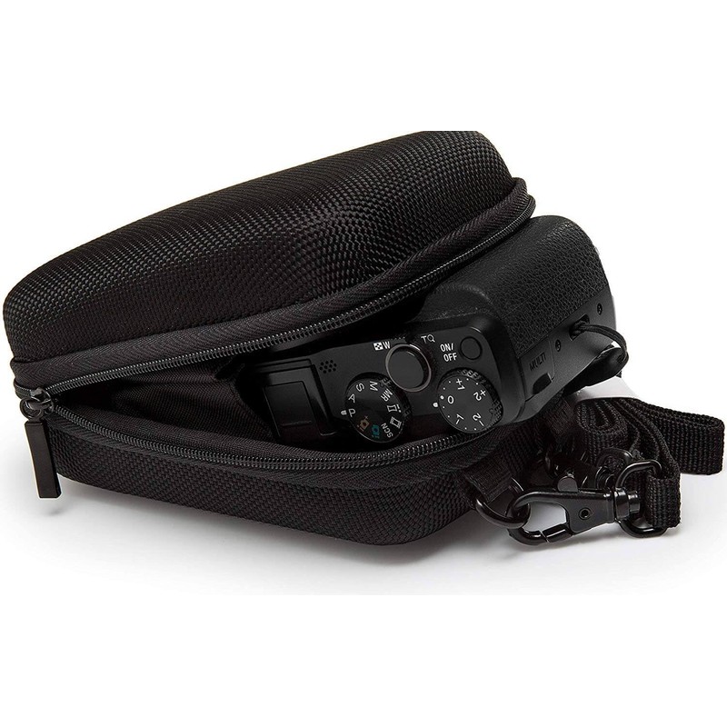 Baxxtar Pure Black L Hard Case for Compact Cameras with