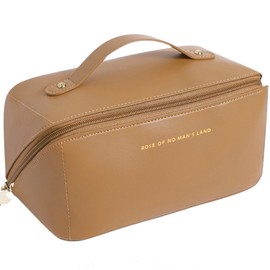 Makeup Pouch Parent seka00412, caramel brown