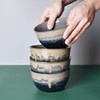 Bosmarlin Stoneware Cereal Bowls Set of 4, 26 Oz, Soup