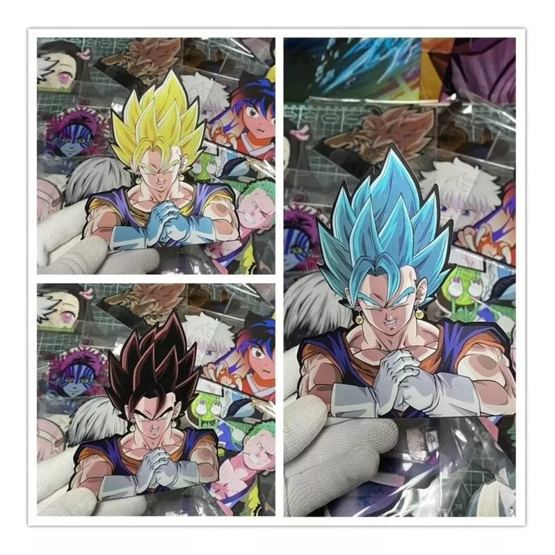 Cartoon Estampa Dragon Ball En 3d Cambia Al Moverse E