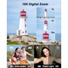 4K Digital Camera for Photography, WiFi 64MP Autofocus Vlogging Camera