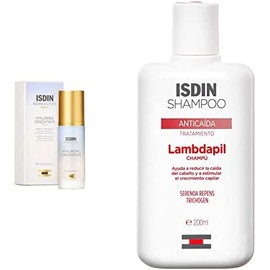 ISDIN Isdinceutics hyaluronic concentrate, serum facial ligero y ultrahidratante, con acido hialuronico - 30ml  Lambdapil, Champú Anticaída, Ayuda a