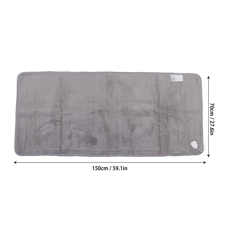 Heated Blanket Soft Flannel 150x70cm Portable Comfortable Warm Electric Throw