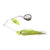 Savage Gear Da'Bush Spinnerbait #4 Yellow Silver Holo Flame
