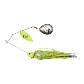 Savage Gear Da'Bush Spinnerbait #4 Yellow Silver Holo Flame