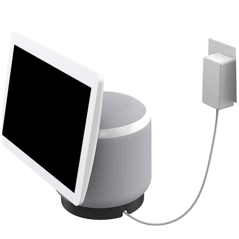 Angoily Speaker Stand Cable Clips Desktop Audio Stand Cord Organizer