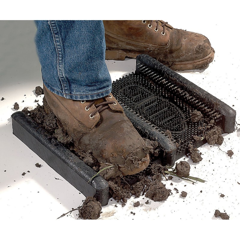 Wearwell 229 Mud Chucker Industrial Boot Scraper with Pliable Scraping