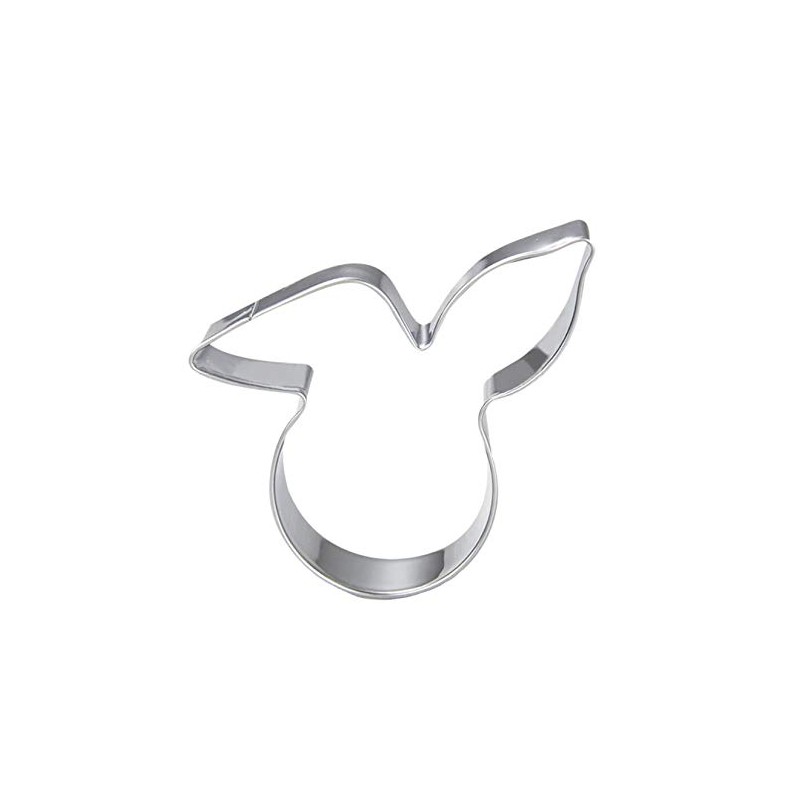 WJSYSHOP Rabbit Hare Bunny Head Cookie Cutter