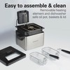 Hamilton Beach Electric Deep Fryer with 2 Baskets and Lid,