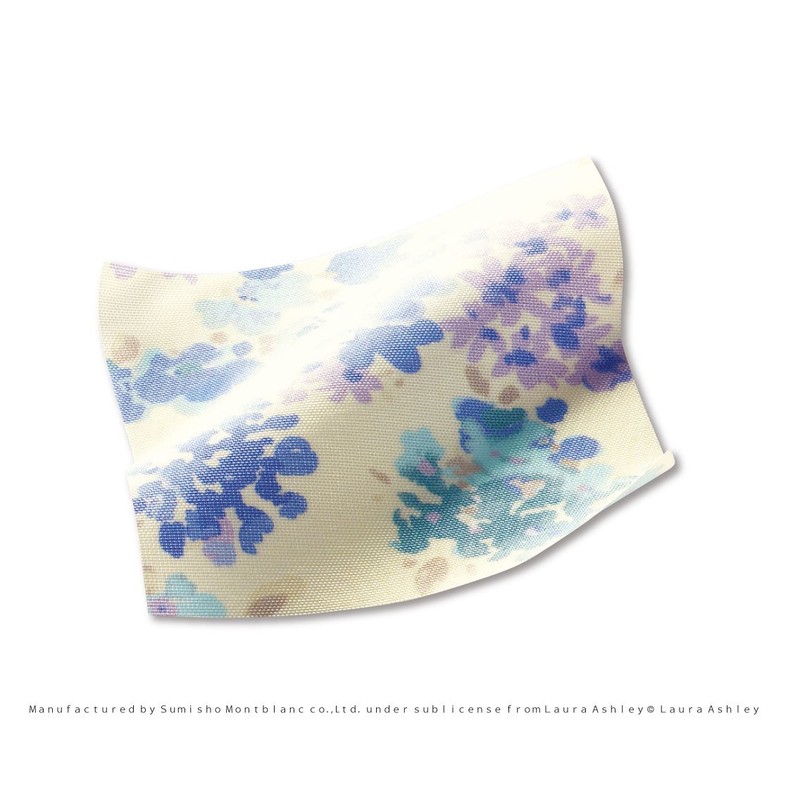 Laura Ashley LW502-83 Women's Scrub/Lab Coat, lavender/ameri blue