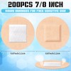 Geiserailie 200pcs 7/8 Inch Round Bandages for Face Sensitive Skin