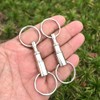 Quick Release Detachable Pull Apart Key Rings Pull Coupler Keychain