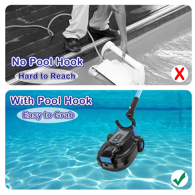 DIELOVEHUA Hooks for Pool Robots, Accessories Hooks for Pool Robots,