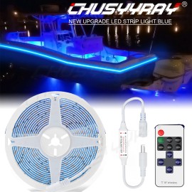 CHUSYYRAY Ultraviolet LED Strip Light Night Fishing Boat Blacklight Best strip Blue 8000K