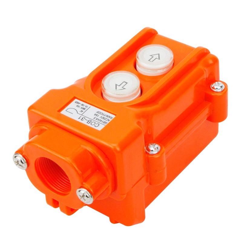 Electrical Buddy Monmentary Up Down Button Hoist Pushbutton Switch COB31