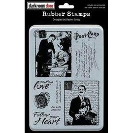 Darkroom Door Rubber Love Letters Vol 1 Stamp Set