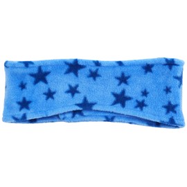 Playshoes Unisex Children's Fleece Headband Stars 422021, 7 - Blue, One Size, 7 - Blue
