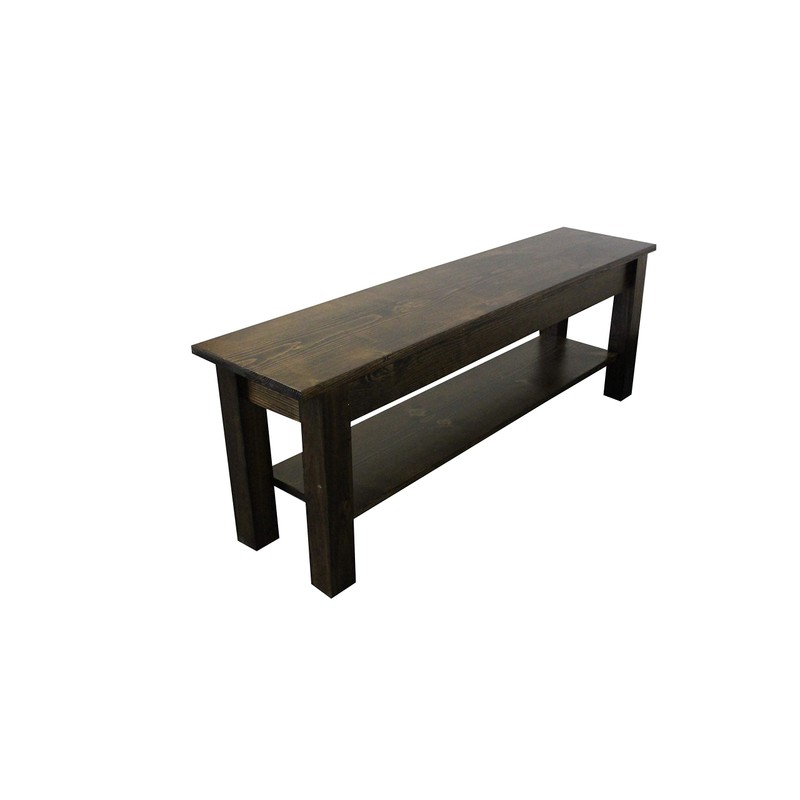 Ezekiel and Stearns Yukon Bench with Shelf (30)