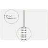 HULYTRAAT Large Graph Ruled Wirebound Spiral Notebook, 8.5 x 11