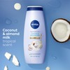 NIVEA Pampering Coconut and Almond Milk Body Wash with Nourishing