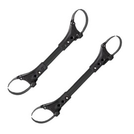 RORPOIR 2Pcs Component Twin cart Child Stroller Universal Connector Aluminum Outdoor Stroller Connector Toddler Newborn Double Stroller Connector Baby pram Stroller Connector