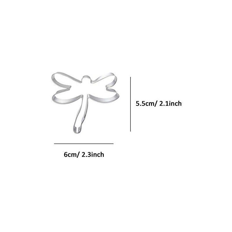 ZDYWY Dragonfly Shaped Cookie Cutter