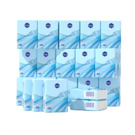 3-Ply Pocket Paper Towels High Strength and Water Absorption Bulk Small Travel Size Paper (6 sheets/pack, Packs of 100)