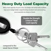 Versatile Retractable Heavy Duty Clear ID Card Vertical Lanyard Clip
