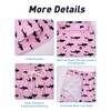 Enlision Mens Swim Trunks Pink Shark Print Beach Shorts with