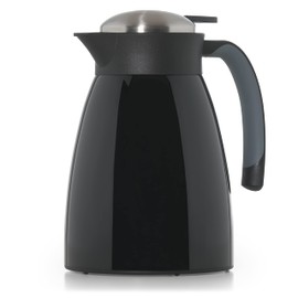 Blumtal Thermos Flask, Shatterproof and Leak-Proof, BPA-Free Insulated Jug with Quick Tip Closure, Keeps Drinks Hot and Cold for Hours, 1000 ml, Black