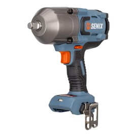 SENIX X2 20 Volt Max* 1/2-Inch Cordless Impact Wrench, Brushless Motor, 750 Foot-Pounds of Max Torque, 1800 RPM Max, 3-Speed, Includes Belt Clip, Tool Only, Battery Not Included (PDWX2-M3-0)