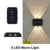 Solar Wall Light Outdoor LED Garden Lamp – Waterproof Solar