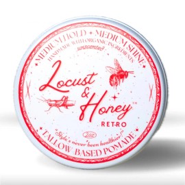 The Retro-ORGANIC Tallow-Based Pomade 100% Natural, Uncented *Medium Hold &Shine