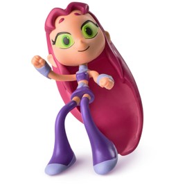 DC Comics Teen Titans Go! Twisty Titans, Starfire, Flexible Action Figure, Kids Toys for Boys and Girls 4 and Up