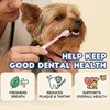 MoonyMars Small Dog Toothbrush, Puppy & Cat Tooth Brushing Kit,