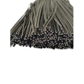 400Pcs,5 Inches,Plastic Twist Ties, Garden Plant Twist Tie Cable Tie, Plastic Cable Ties for Bread Candy Bags, Gift Bags (Black,5")