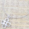 Jewelry Shop M m3067 Clear Clover Pendant