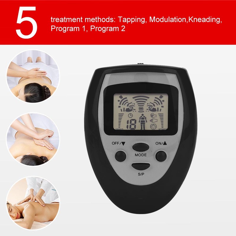 Electric Neck Acupuncture Muscle Massager Physical Therapy Cervical Massage Apparatus