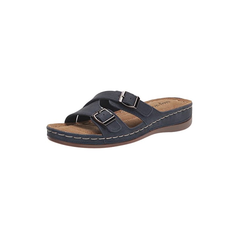 Easy Street Cullula - Sandalias deslizantes para mujer, marino, 9
