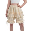 LTAKK Bloomers Women Ruffle Lace Pantaloons Renaissance Victorian Bloomers Kawaii