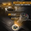 ELECHOI Blue 2 in 1 Police Emergency Dash Strobe Light