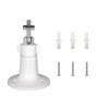 Security Camera Wall Mount Bracket, Adjustable Angle, White, with Mounting