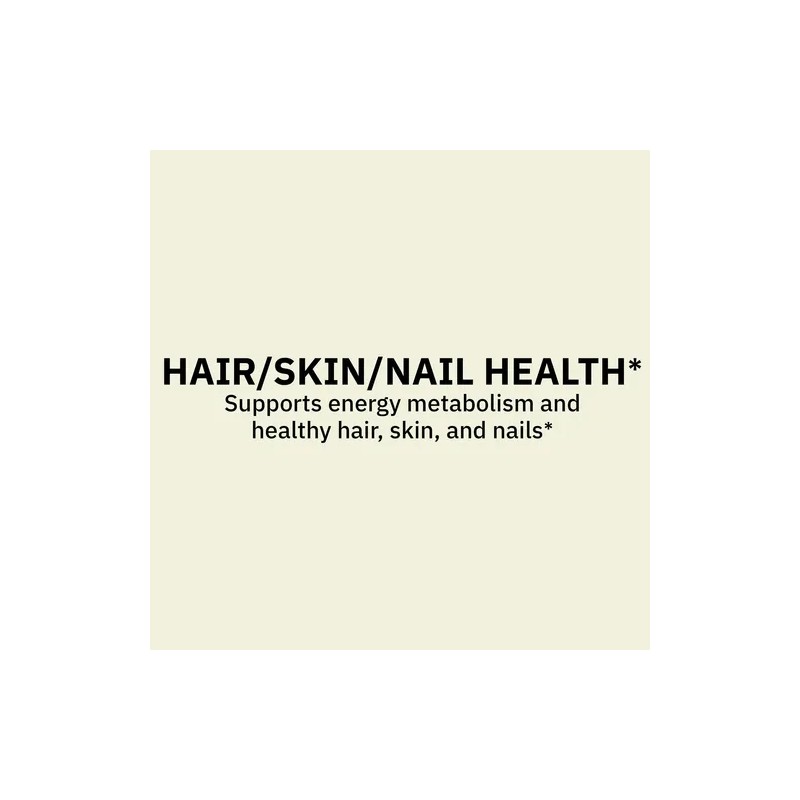 Biotin 150 Hair Skin Nails Control Caida Cuidado Del Cabello