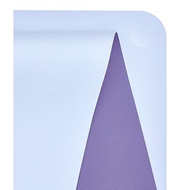 Manduka Begin Yoga Mat – Premium 5mm Thick Yoga Mat with Alignment Stripe, Beginner Fitness Exercise Mat, Suitable for Yoga and Pilates, Support and Stability | Reversible, 68 Inches, Lavender Fig Color
