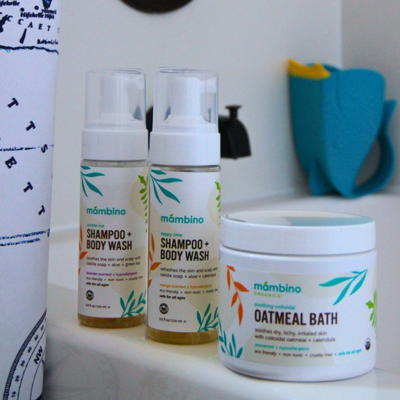 Mambino Organics Soothe Me Shampoo & Body Wash for Kids
