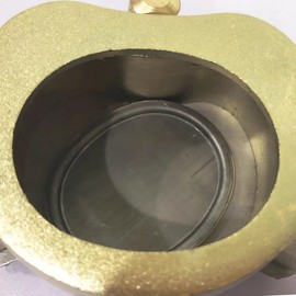S&Dent TUV CE 7# Cu-Zn Alloy Aluminum Denture Flasles Flasks Dental Lab False Teeth Boiling Box