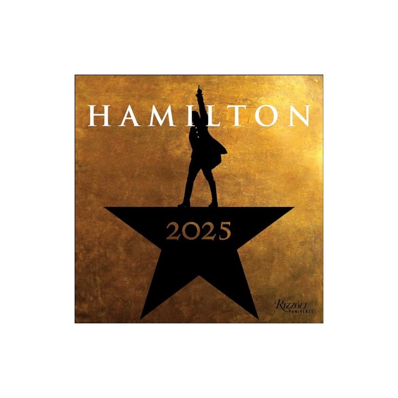 Hamilton 2025 Wall Calendar: An American Musical